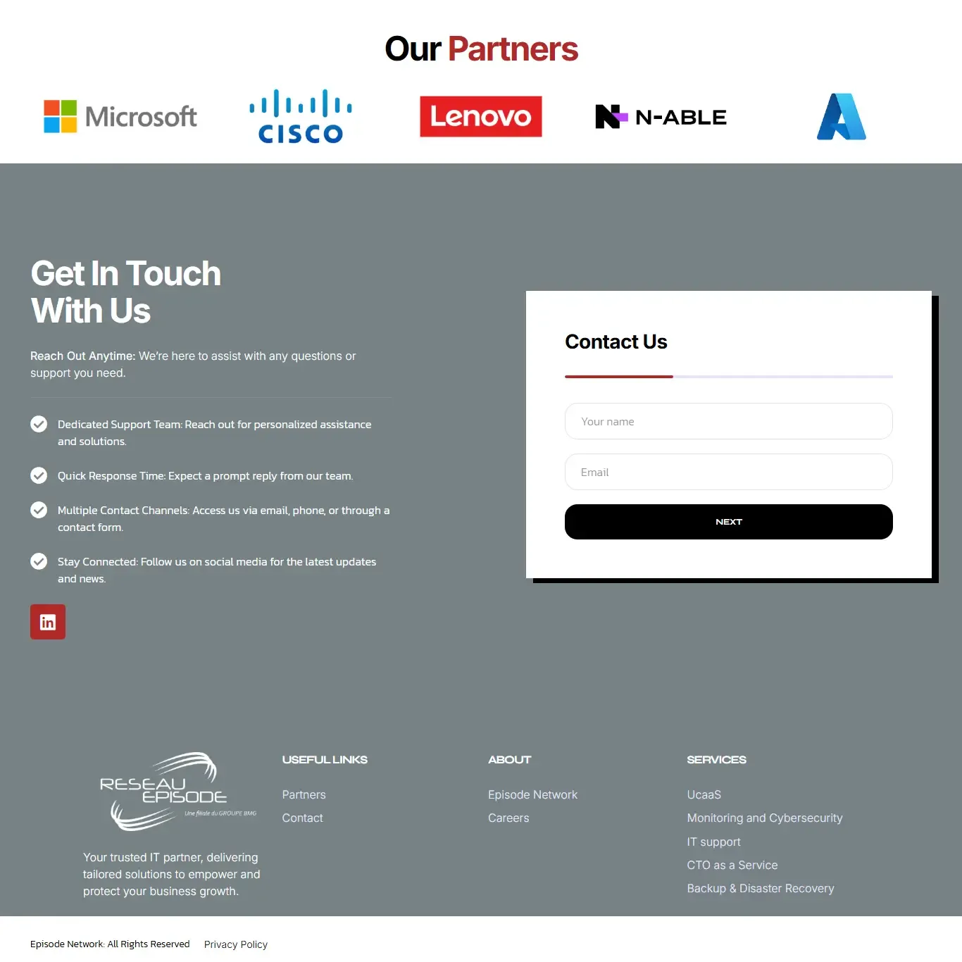 Neuro Soins WordPress build — screen 4 of 4