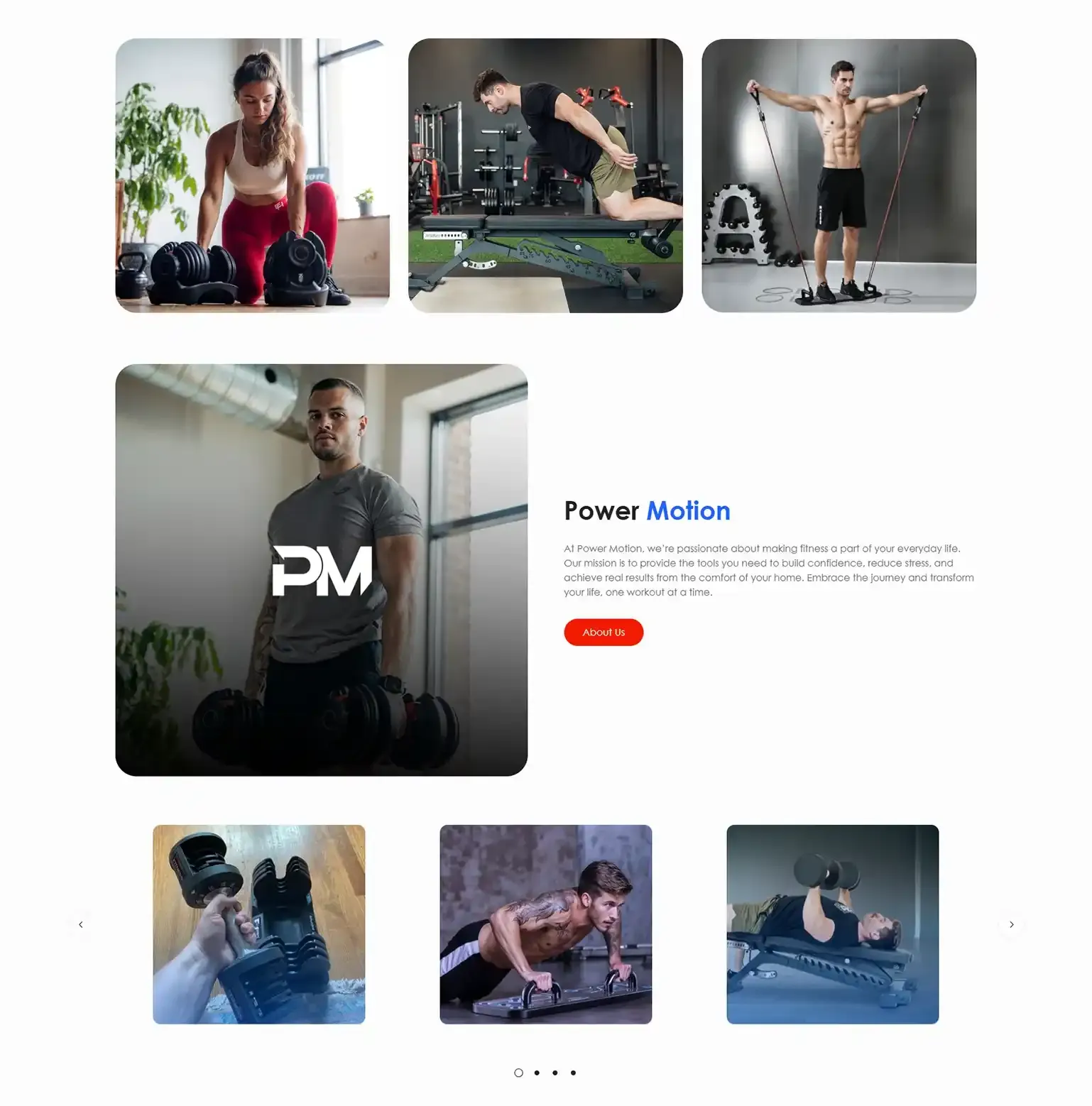 Power Motion Shopify build — screen 3 of 3