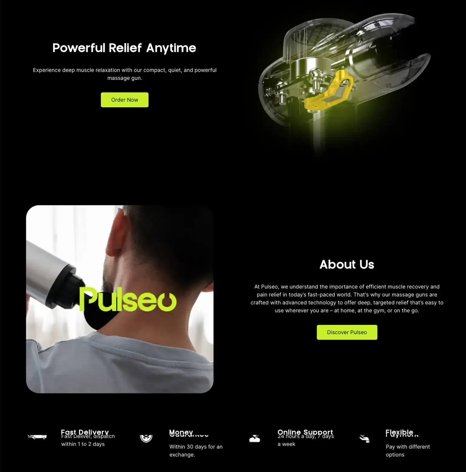 Pulseo Shopify build — screen 2 of 2